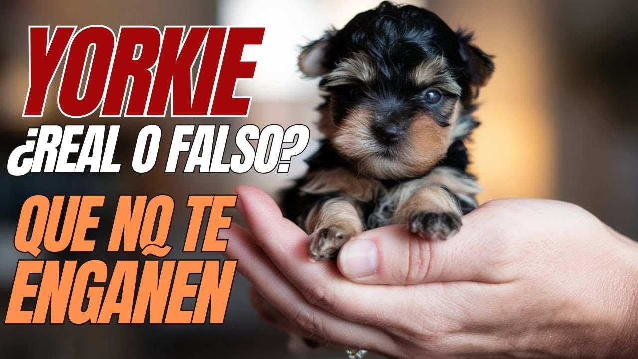 🔴DESCUBRE cómo identificar un YORKSHIRE TERRIER auténtico y evitar fraudes