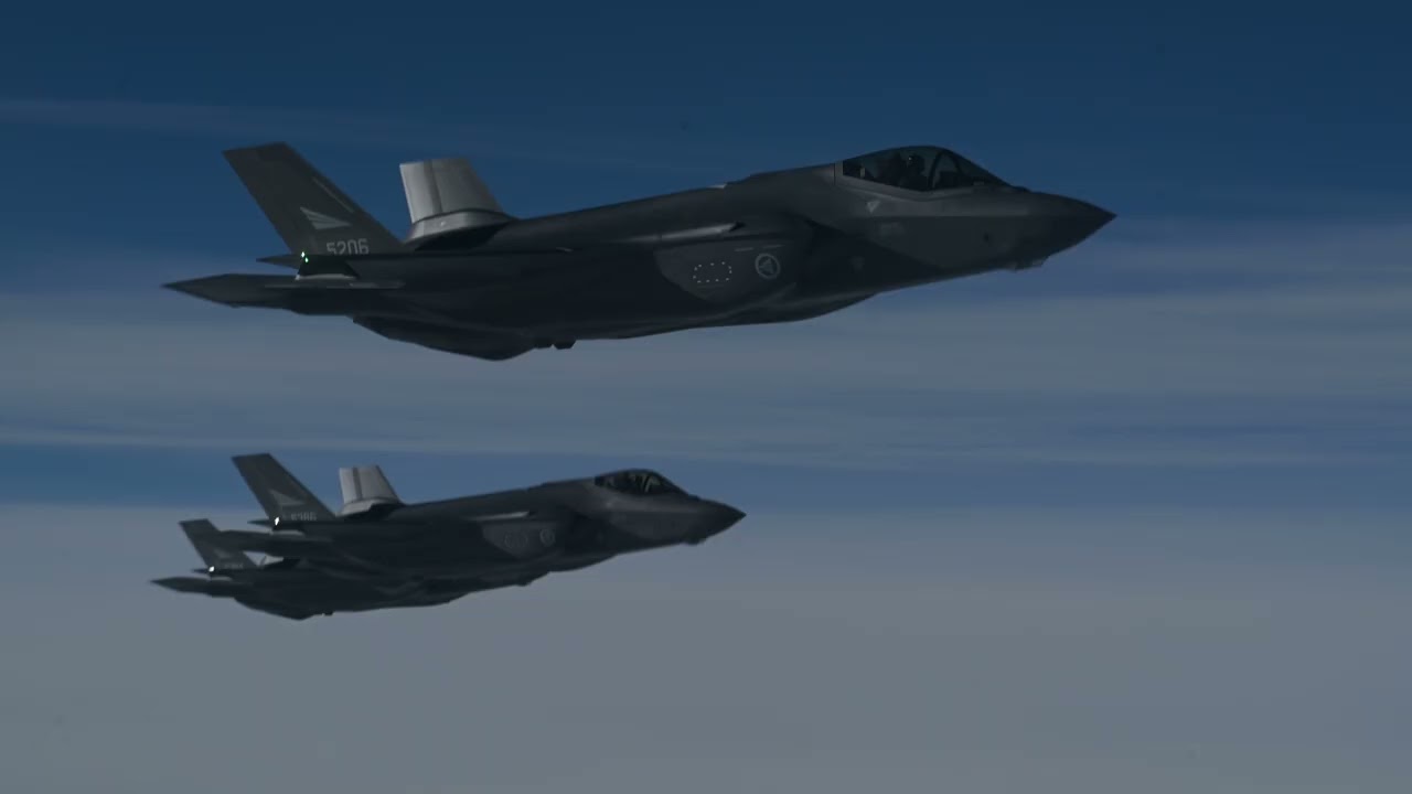 Onboard a U.S. Air Force KC-135 Stratotanker during Refueling Missions