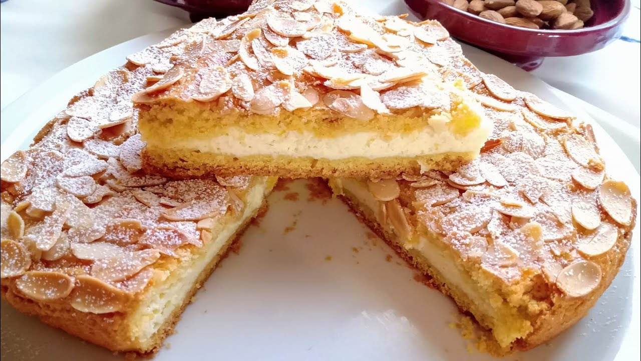 طورطة إيطالية مشهورة والمذاق روعة؛ طورطة أو تارت بجبنة الريكوتا Ricotta والمذاق خيالي 😍