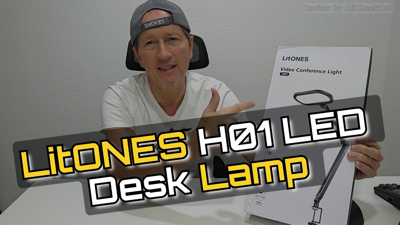 LitONES EaseGlow H01 LED Desk Lamp Review &mdash; 50 Lighting Modes & Remote Dimmer for Home Office