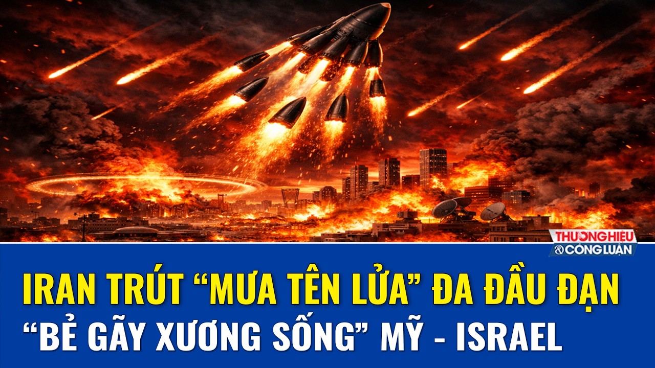 Iran khai hỏa dàn “quái vật siêu nặng”, san phẳng “tử huyệt” Mỹ - Israel