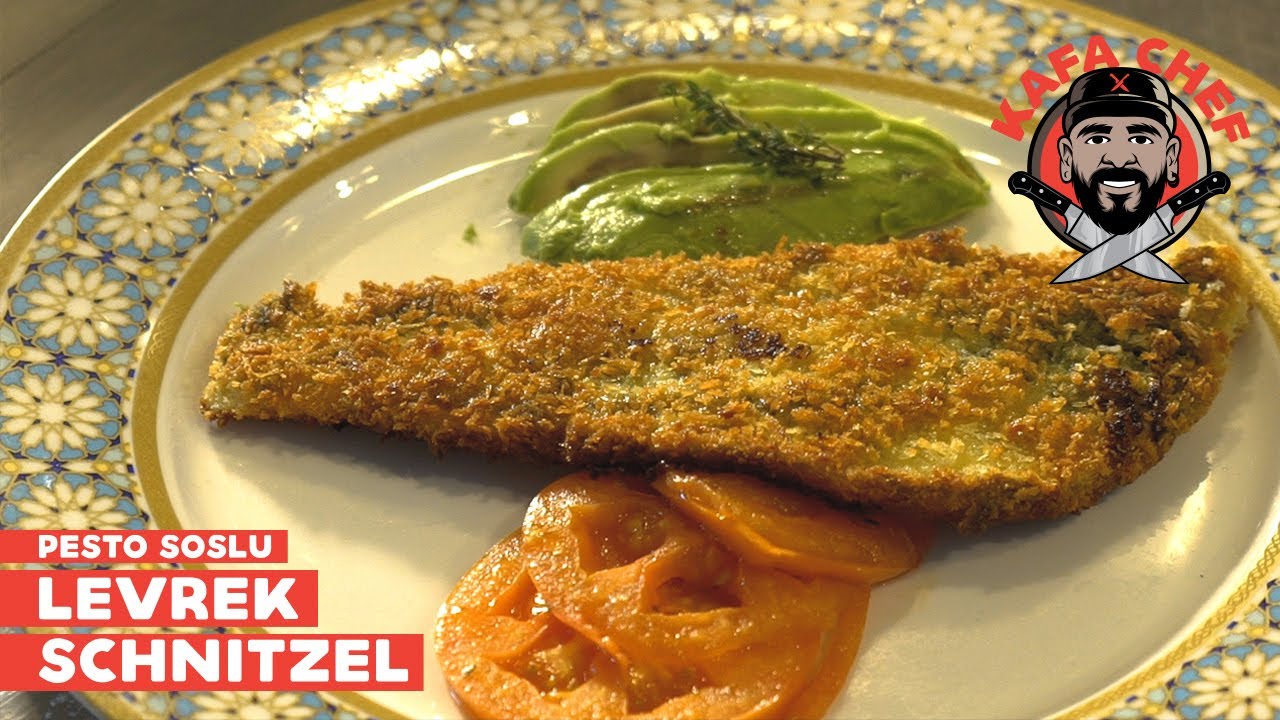KAFA CHEF - PESTO SOSLU LEVREK SCHNITZEL