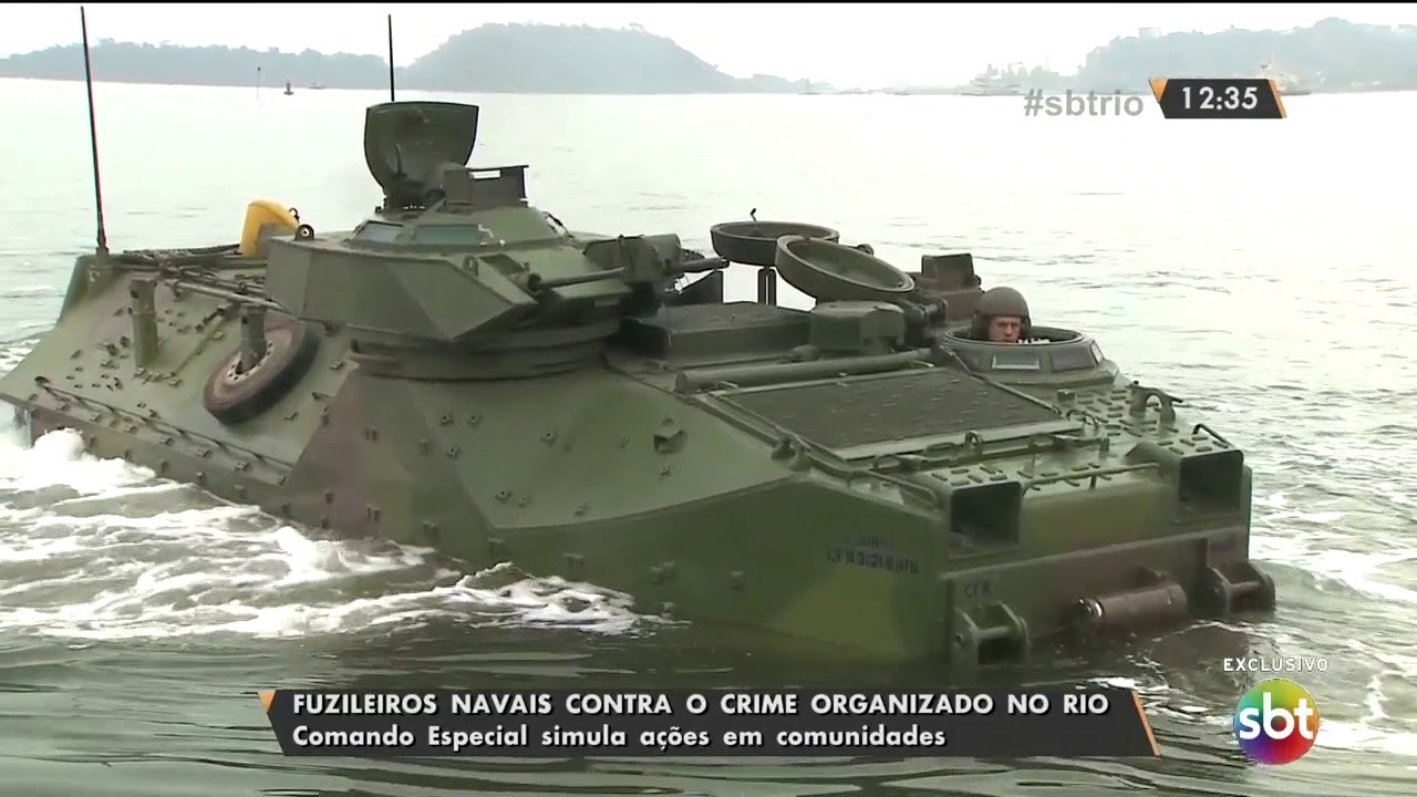 Comando de Elite da Marinha se prepara para ações contra o crime organizado