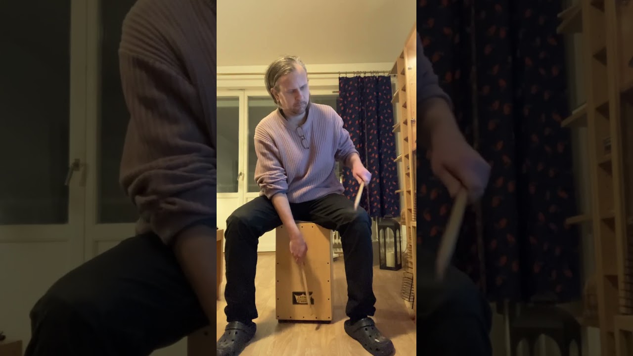 Drummer Tribute to artist David Bowie 