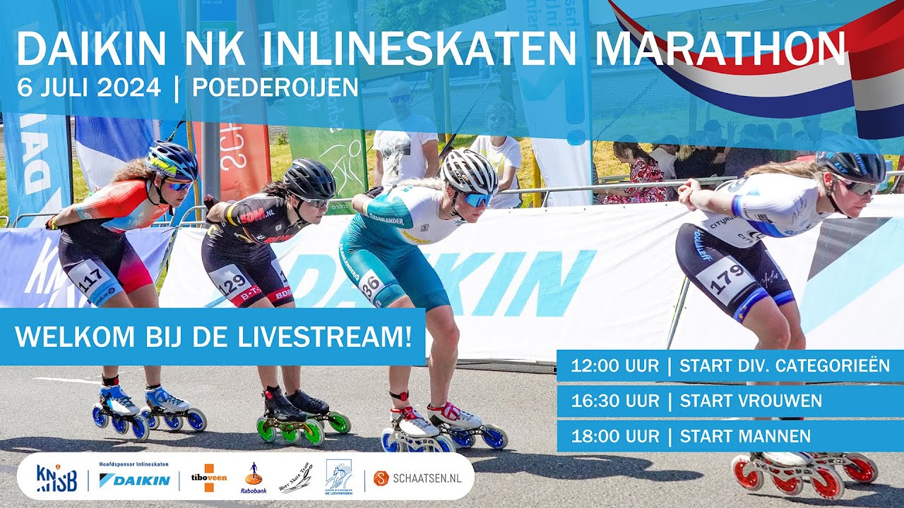 Livestream: Daikin NK Inlineskaten Marathon