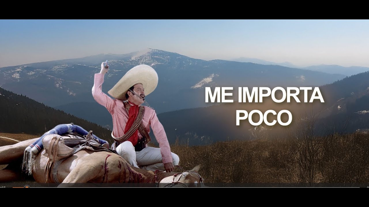 Antonio Aguilar - Me Importa Poco (Letra Oficial)