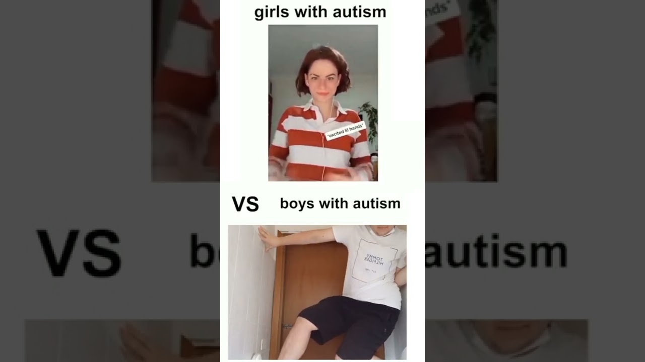 Girls with autism vs boys with autism (school escaping)