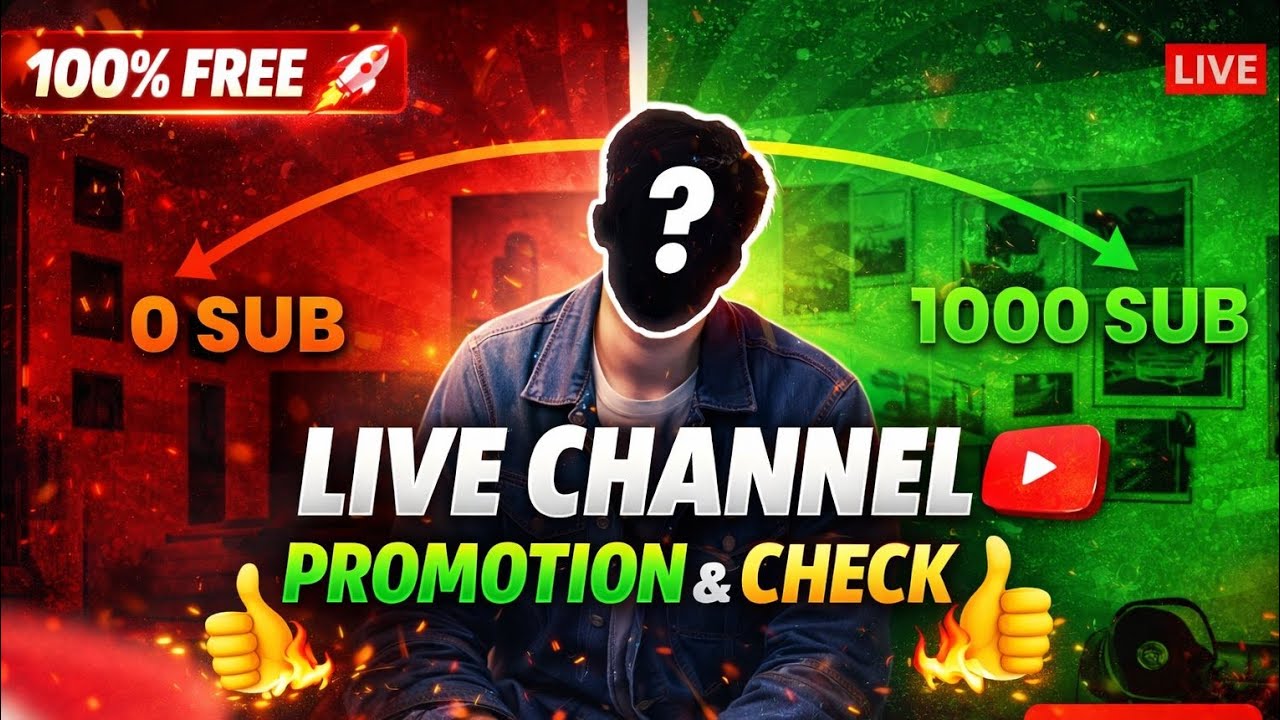 Live Subscriber Boost 🔥 | Channel Review & Promotion