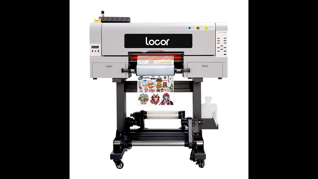 Install Video of Locor A3 UV DTF Printer 3pcs xp600 heads