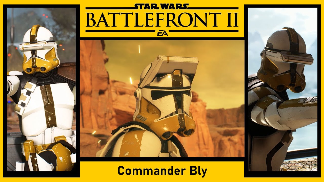 Commander Bly by BlueNade (Battlefront 2 Mod showcase)
