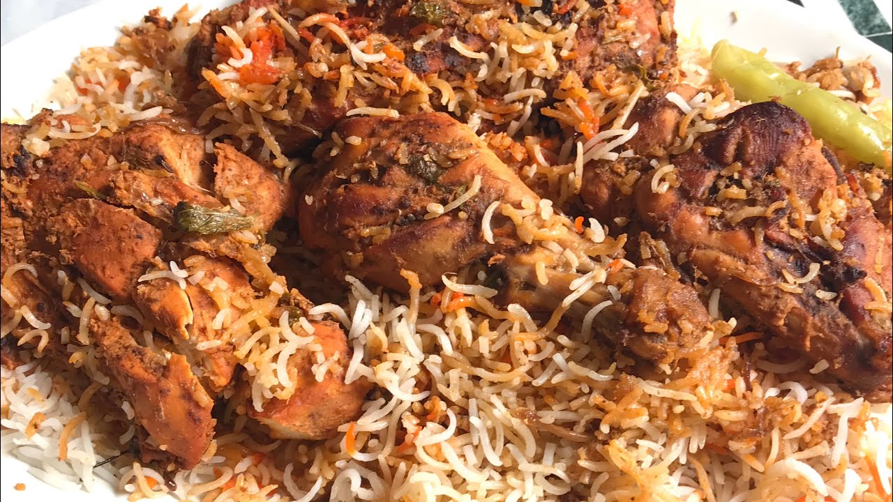 Tandoori chicken biryani recipe