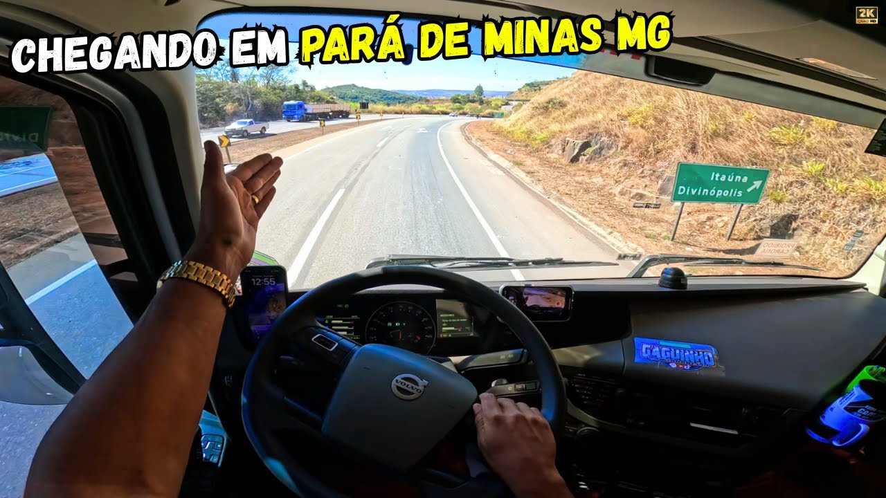 Chegando em Pará de Minas MG!!!