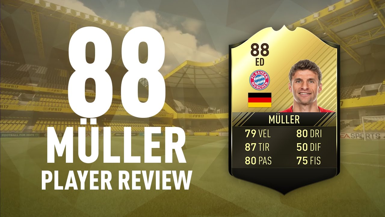FIFA 17 | THOMAS MULLER IF (88) | PlayerReview+Statistiche in game (ITA)