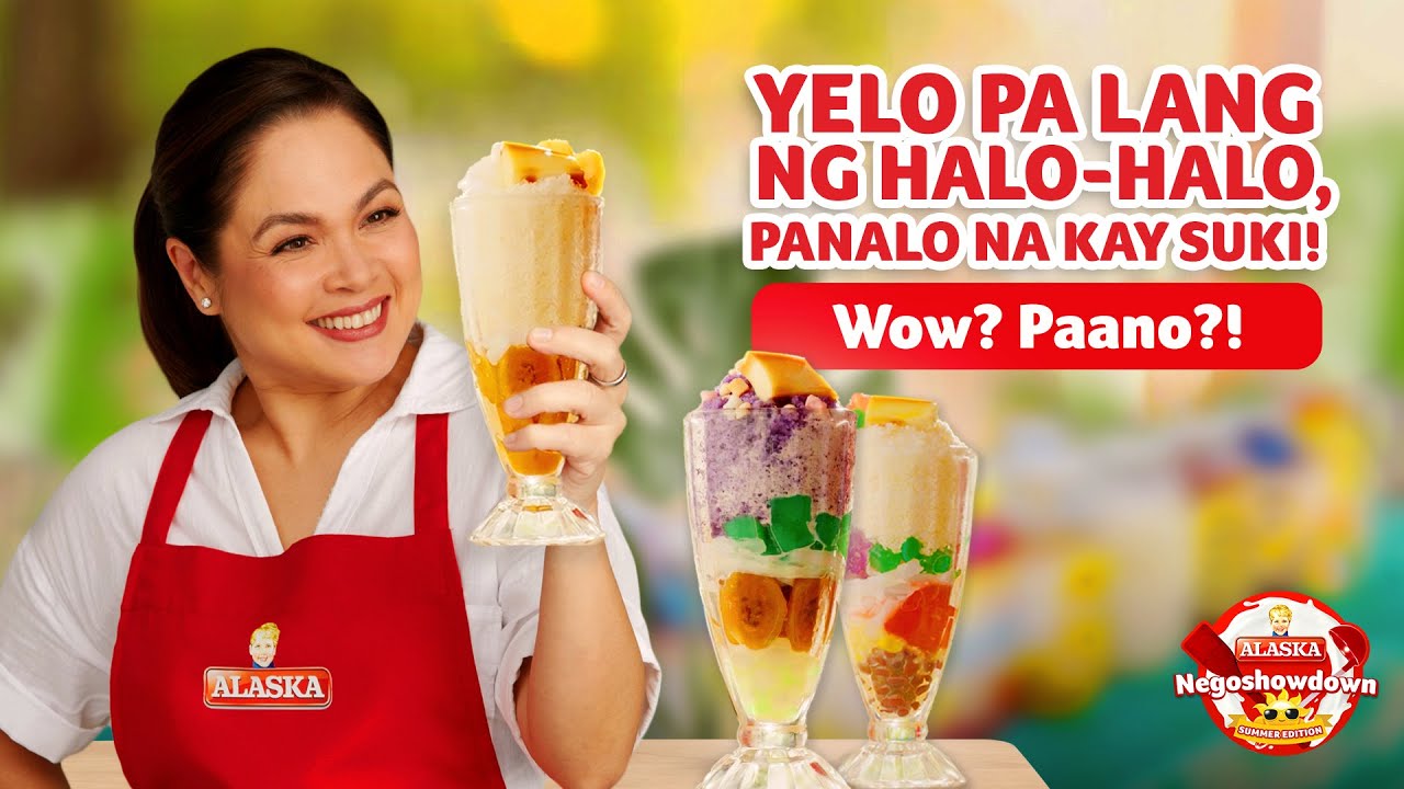 Alaska Summer NegoShowDown with Judy Ann Santos: Halo Halo