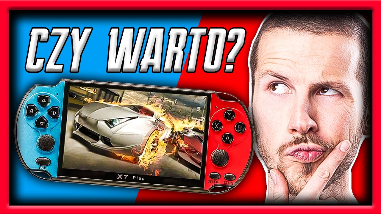 PRZENOŚNA KONSOLA DO GIER RETRO 🎮 – X7 PLUS – CZY WARTO?🕹