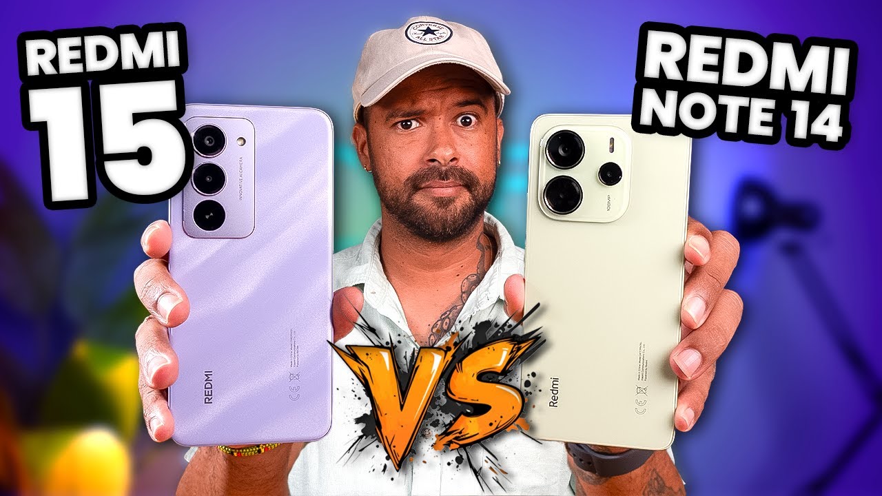 REDMI NOTE 14 VS REDMI 15: Principais DIFERENÇAS.