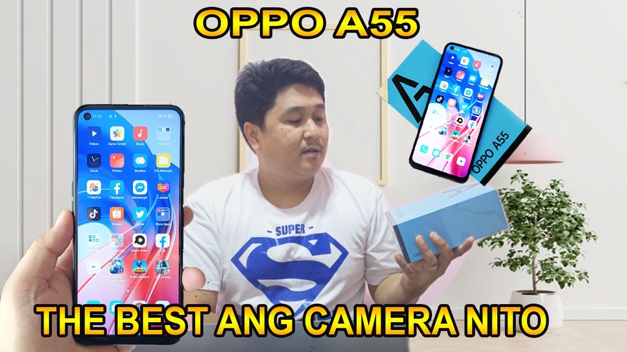 OPPO A55 UNBOXING AND REVIEW | THE BEST ANG CAMERA NITO | LATEST NI OPPO (Tagalog Review)