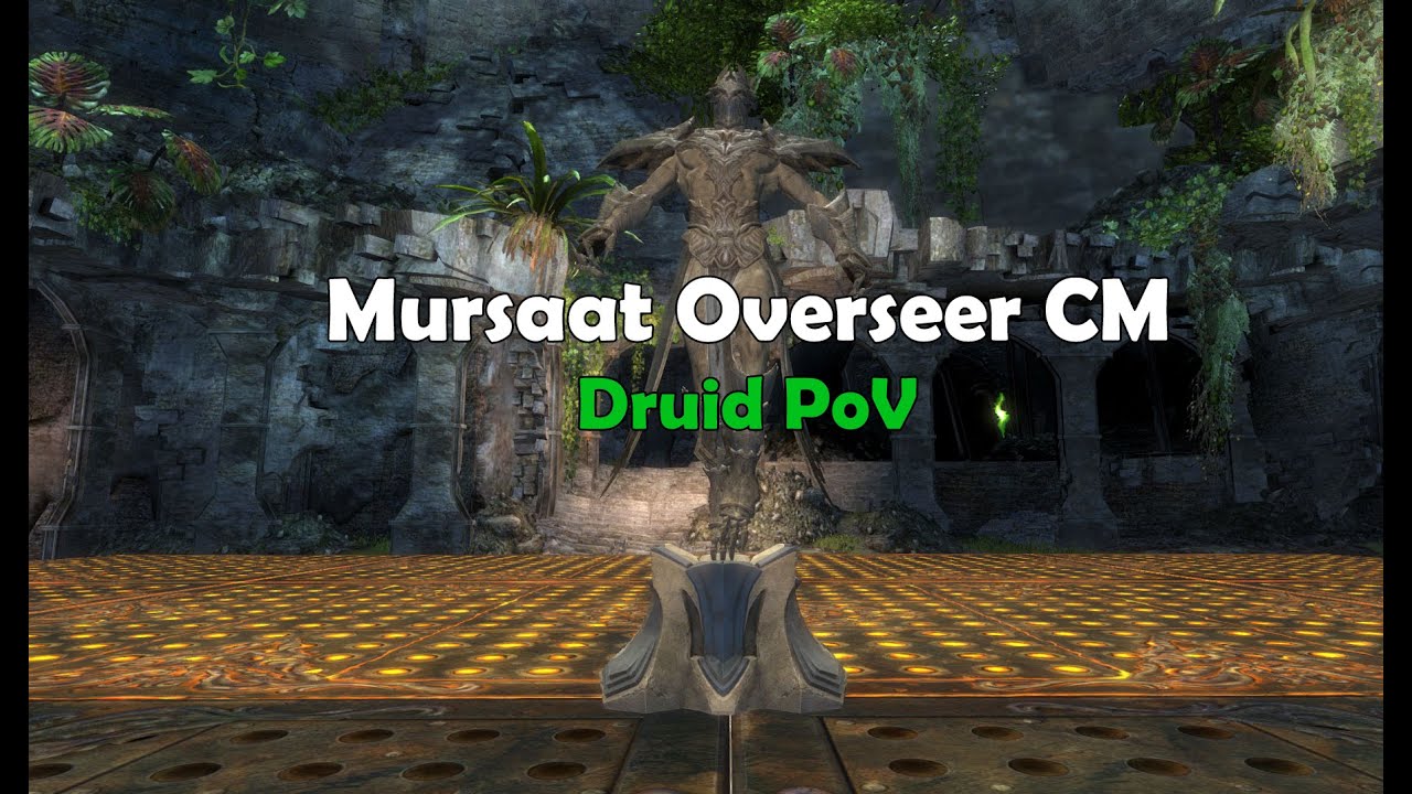 GW2 | Mursaat Overseer CM | Solo Heal Alacrity Druid | Tank (Claim) PoV + Tips-ish