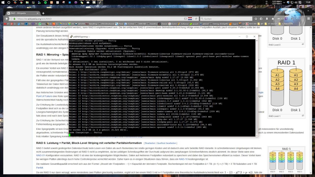 PiNAS #03: Was ist RAID? - RAID-Installation mit mdadm auf dem Raspberry Pi | Raspberry Pi als NAS