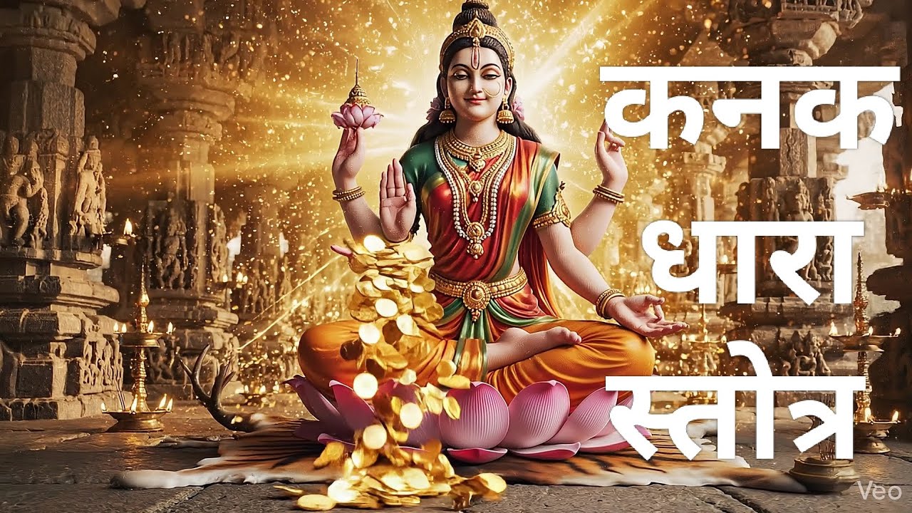 Kanakadhara Stotram | Goddess Lakshmi Divine Blessings | 