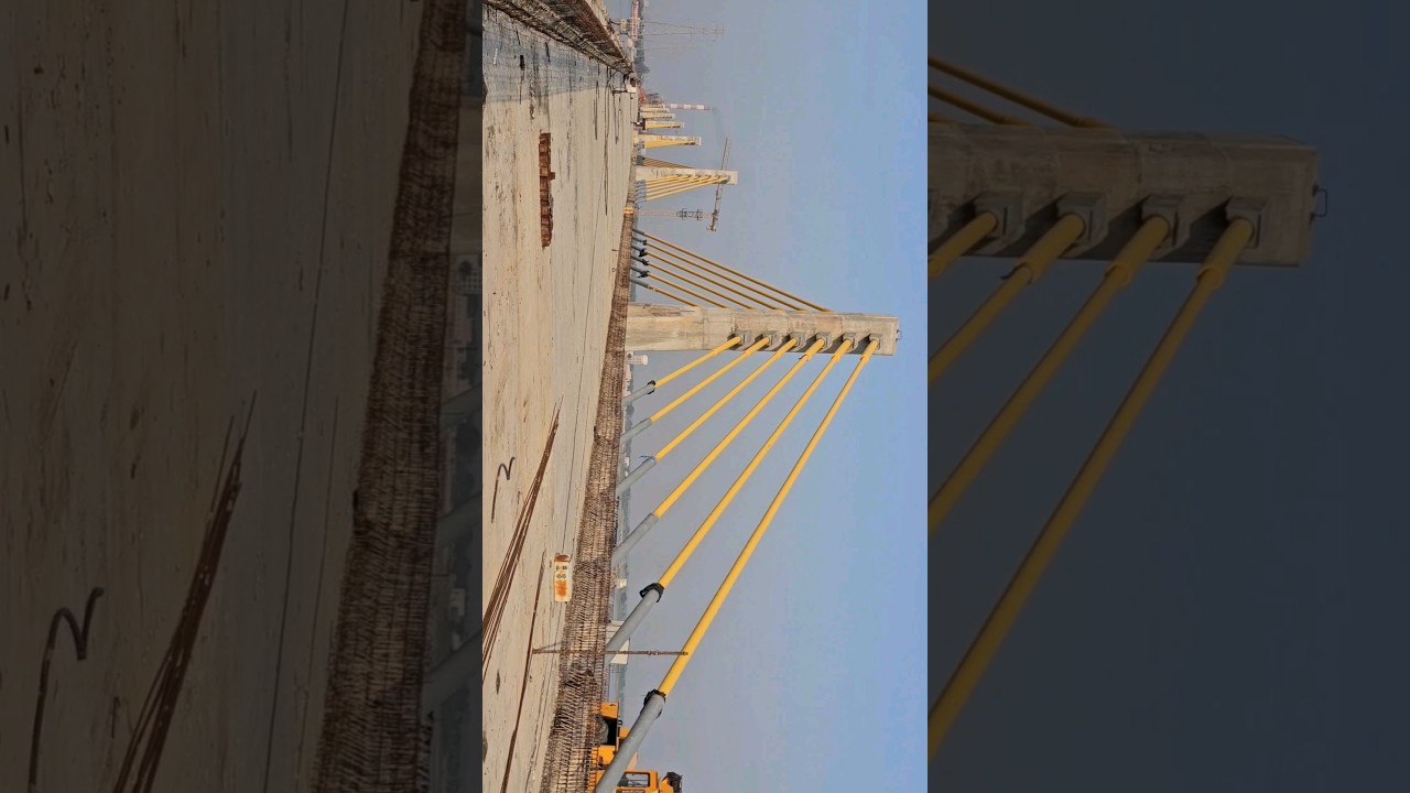 Extradosed Bridge Near Rajendrapul Of Mokama