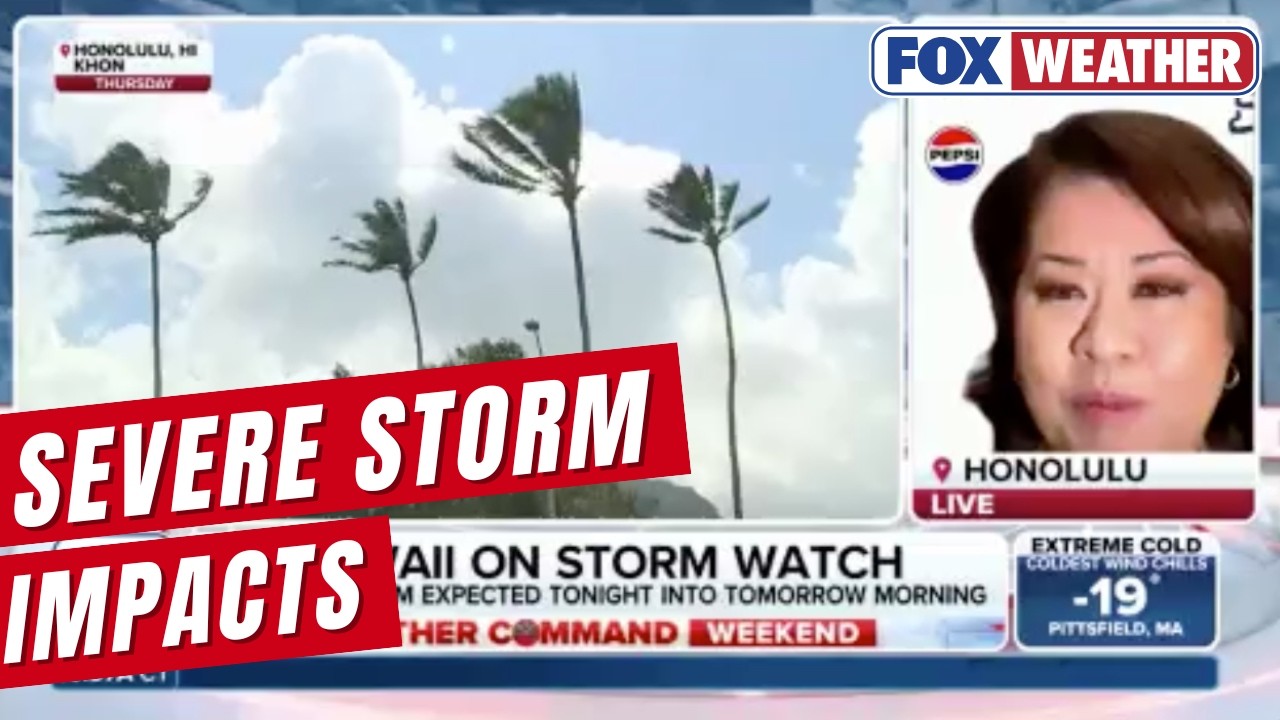 Hawaii Braces For Economic Impacts Of Heavy Rain And Damaging Winds