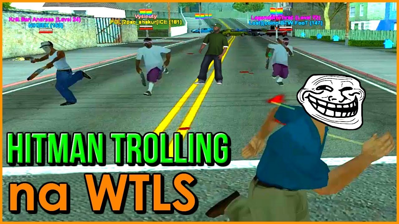 GTA SA:MP | Vypsaná odměna na Bironovu hlavu! (Hitman Trolling na WTLS)