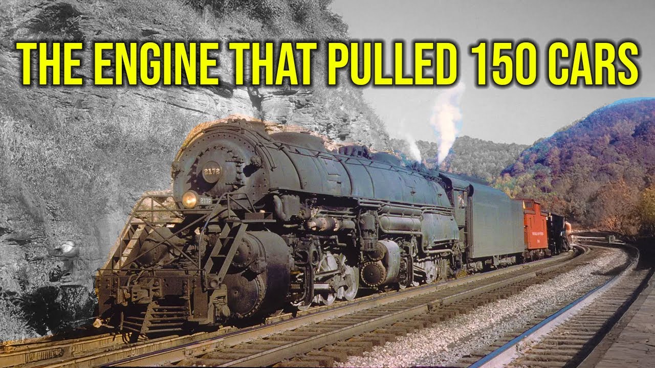 The Experimental Freight Engine That Could Pull 150 Cars Alone