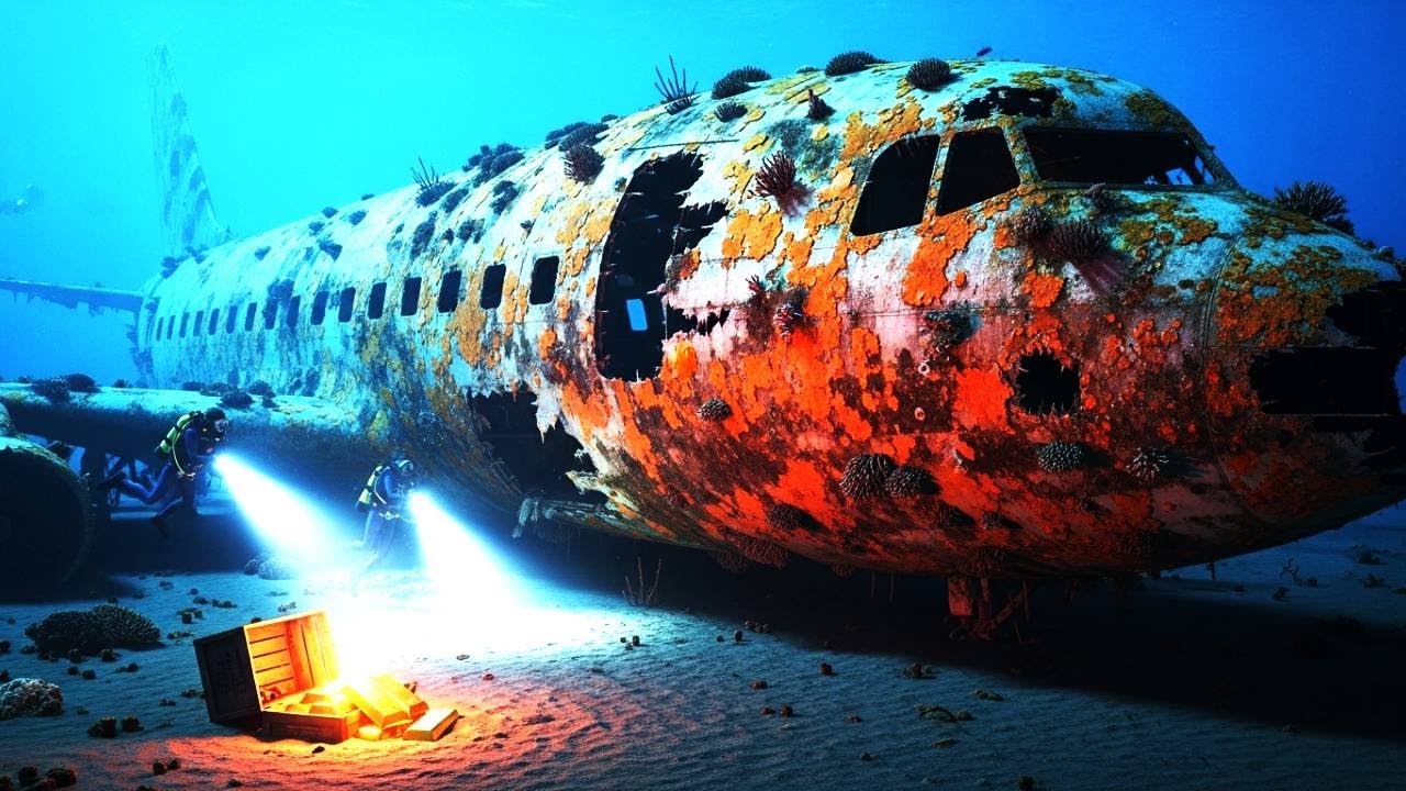 Deep Sea Salvage Mission: Finding The Lost Flight 777 & Sunken Gold Treasure!