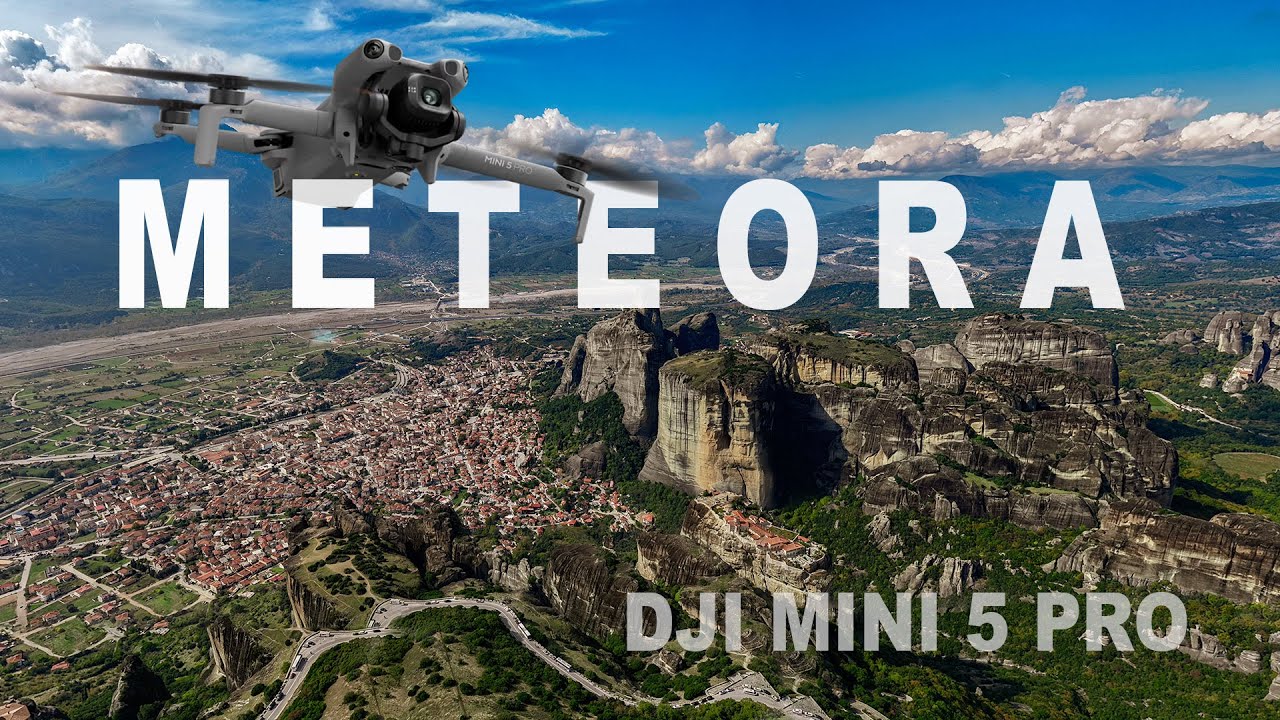 👉 METEORA, GREECE 🎬 | CINEMATIC DRONE JOURNEY | DJI MINI 5 PRO
