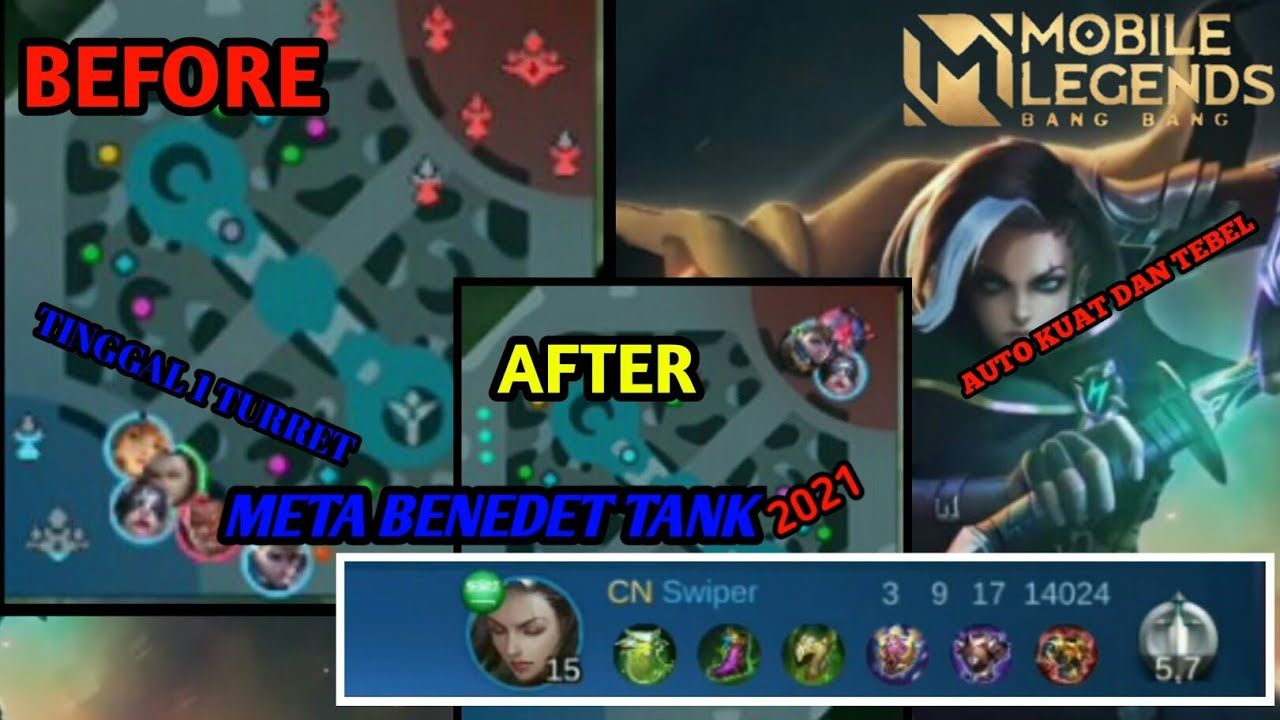 META BENEDETTANK || COMEBACK TERGILA DI DALAM MOBILE LEGEND