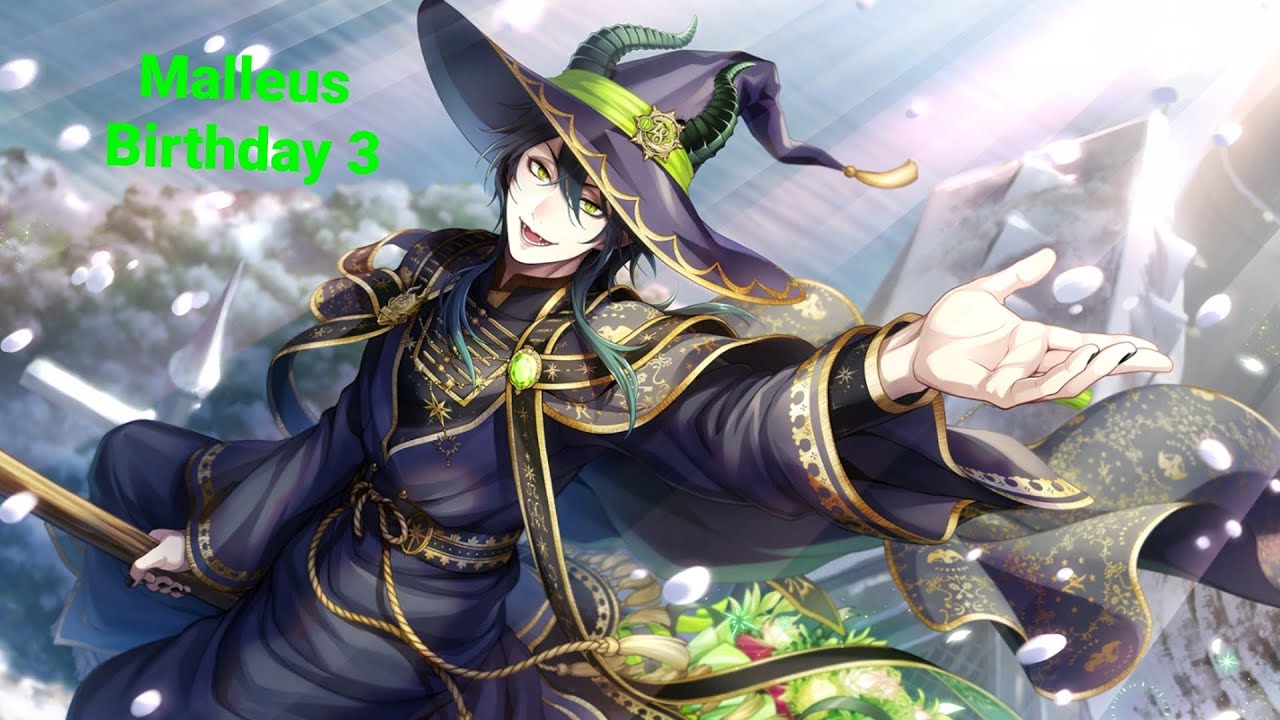 Twisted Wonderland || Malleus Draconia|| Birthday 3 Lines [ENG subs]