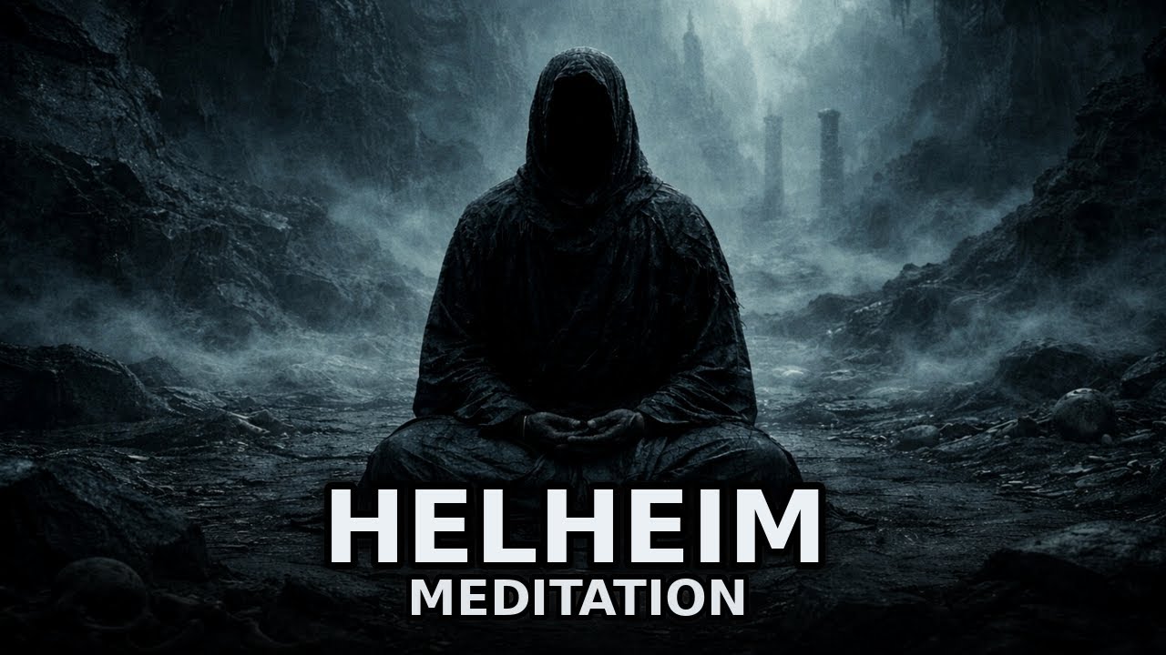 Helheim Meditation 🖤 Ritual Dark Nordic Ambient for Study, Gaming & Sleep (Loop)