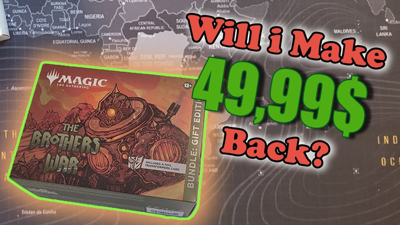Brothers War Gift Bundle Opening and Value Check.