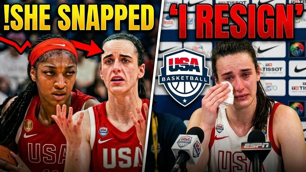 Locker Room Disaster!  Angel Reese Goes Off & Caitlin Clark Walks Out.