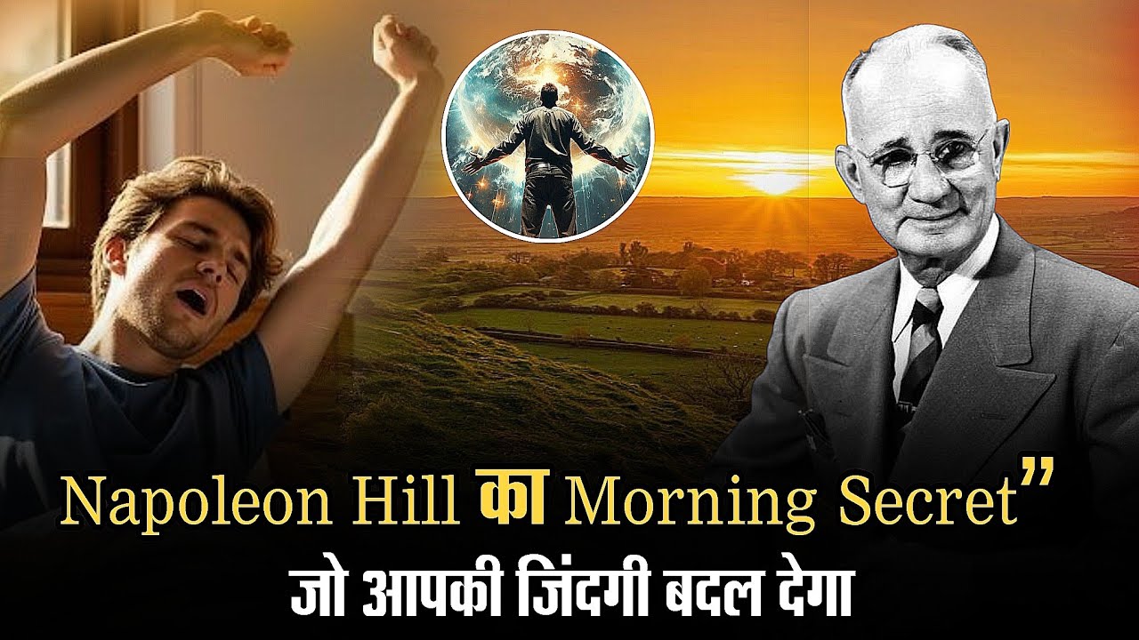 Napoleon Hill का Morning Secret! Motivation in Hindi #motivation 