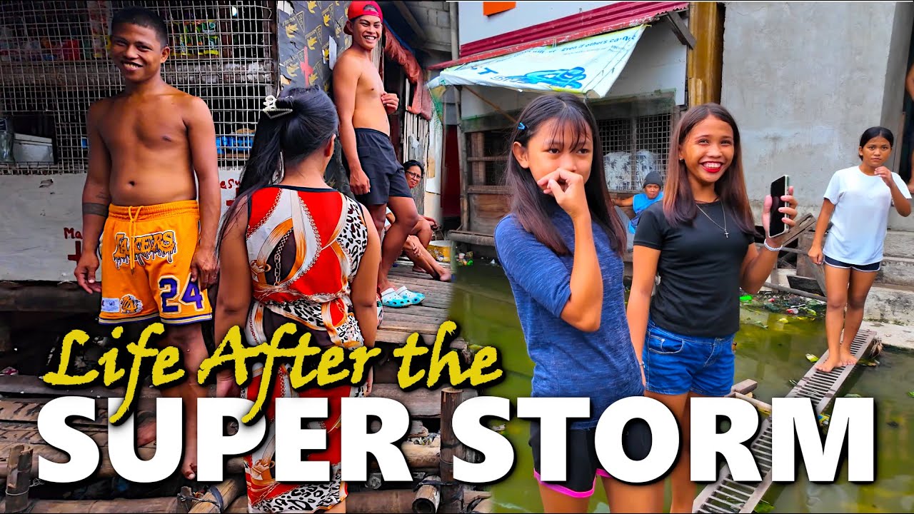MUNTINLUPA CITY SECRET SLUMS - LIFE AFTER THE STORM [4K]