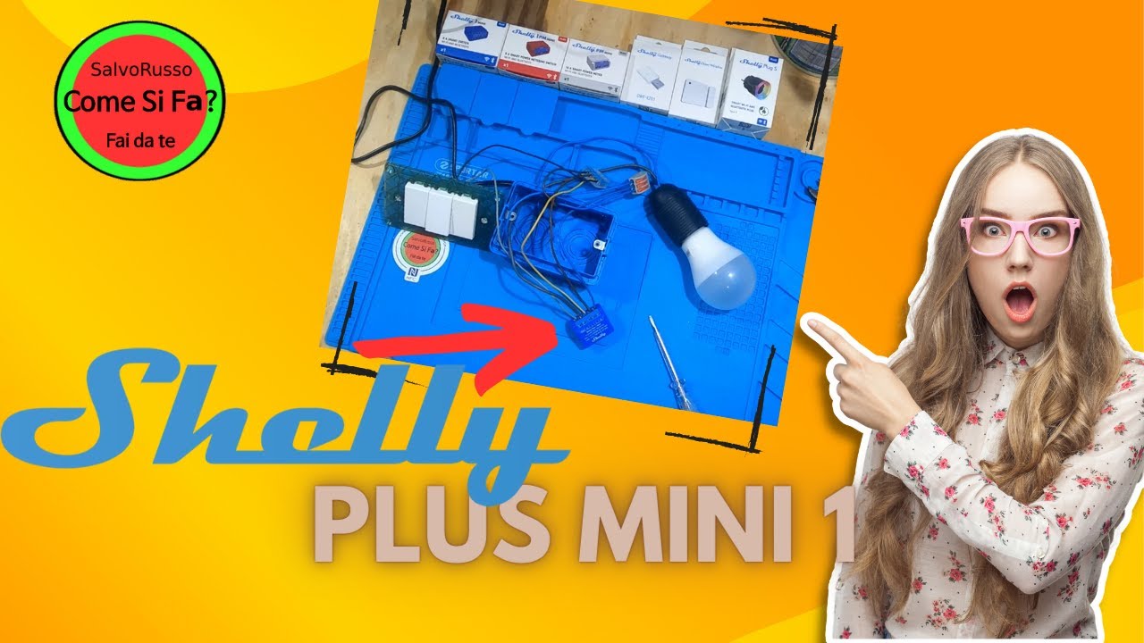 Shelly Plus Mini 1  installazione su cassetta 503