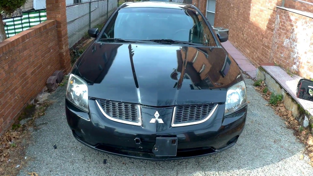 How to Remove Replace Front Bumper Mitsubishi Galant 04-09