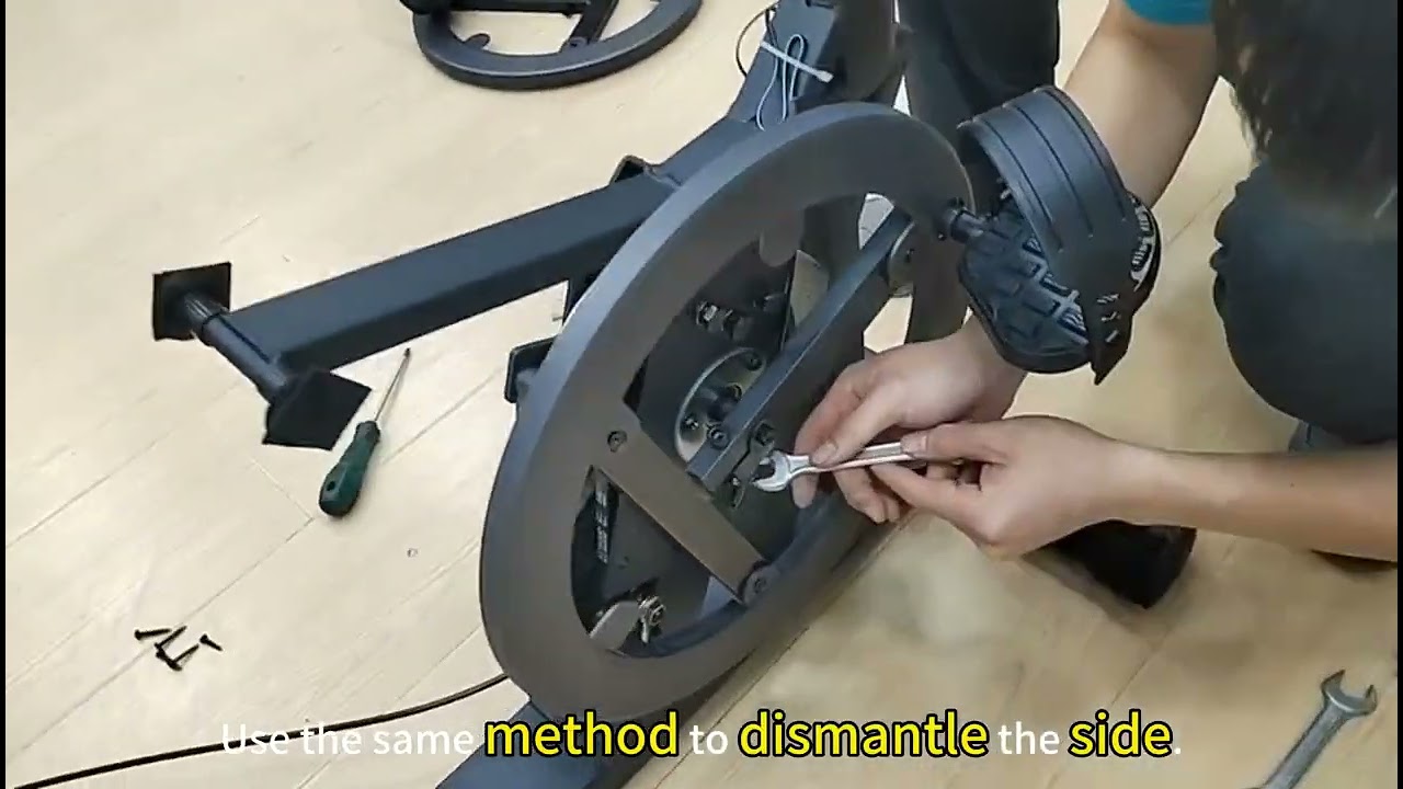 HR B51 Flywheel assembly disassembly video