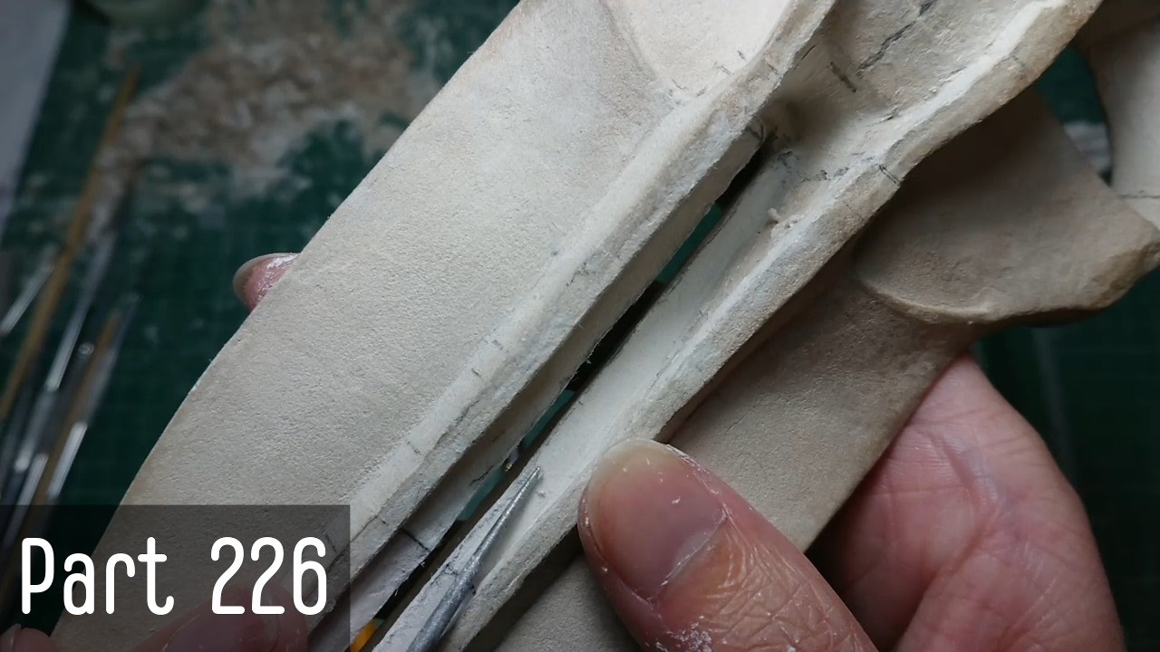 Making a Whale Skeleton Model : Part226