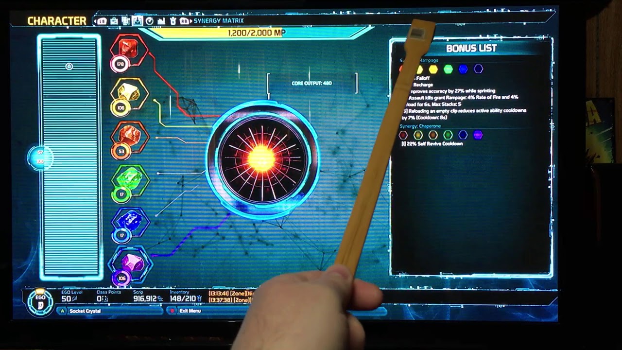 How to Use the Synergy Matrix in Defiance 2050