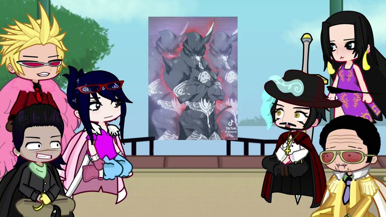 Past marines react to Rimuru Tempest | Slime | Onepiece | Luffy | Gacha life