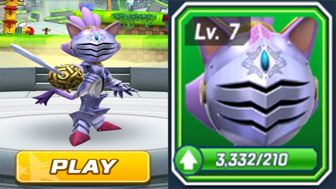 Sonic Forces - I Collect Max Level Cards for Sir Percival Blaze - New Knight with Max Level Cards