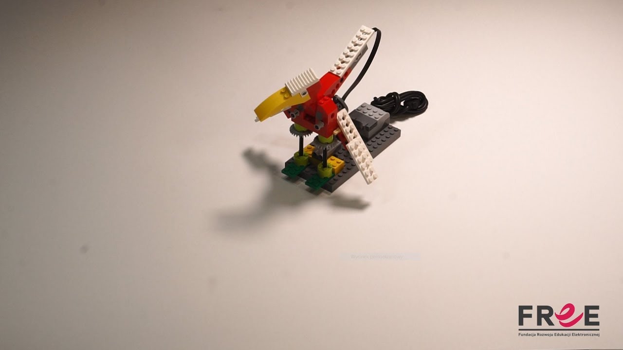 Kod do Przyszłości: Lego WeDo 1.0 Latający Ptak - Flying Bird
