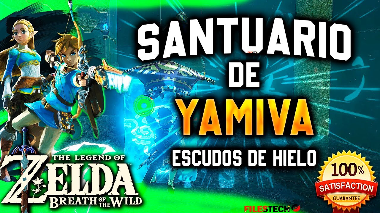 Santuario de YAMIVA: ESCUDOS DE HIELO 🧊❤️ The Legend of Zelda: Breath of the Wild COMO PASAR 🔥