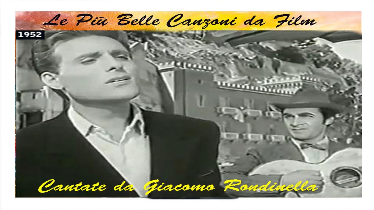 Giacomo Rondinella - SO' 'NNAMMURATO 'E TE Live Film 1954