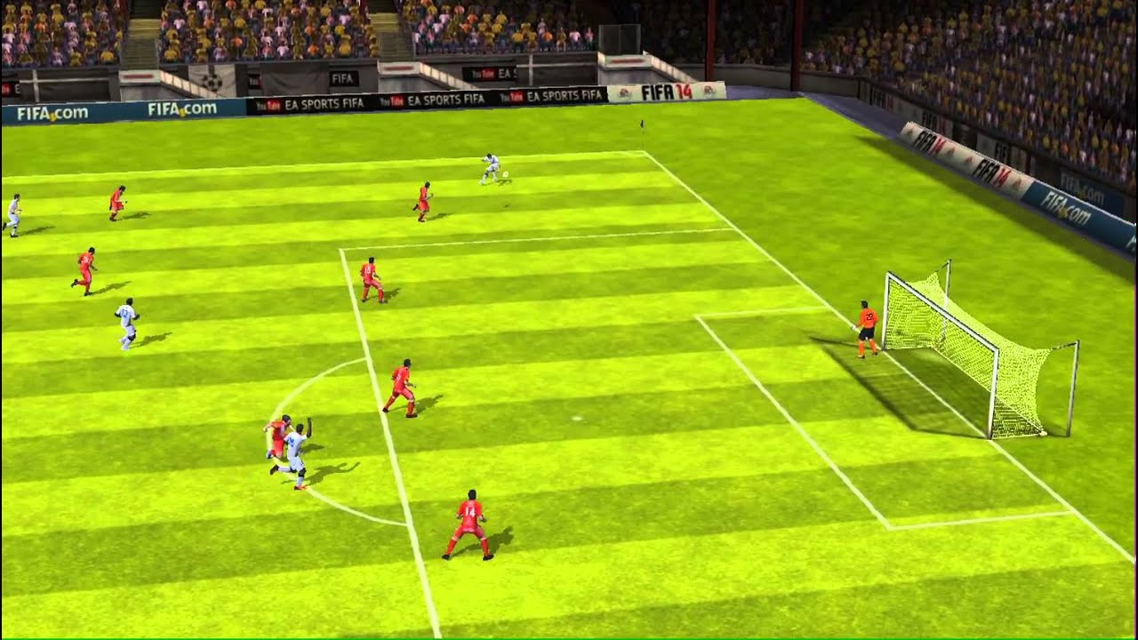 FIFA 14 iPhone/iPad - Hteam FC vs. Argentinos Jrs.