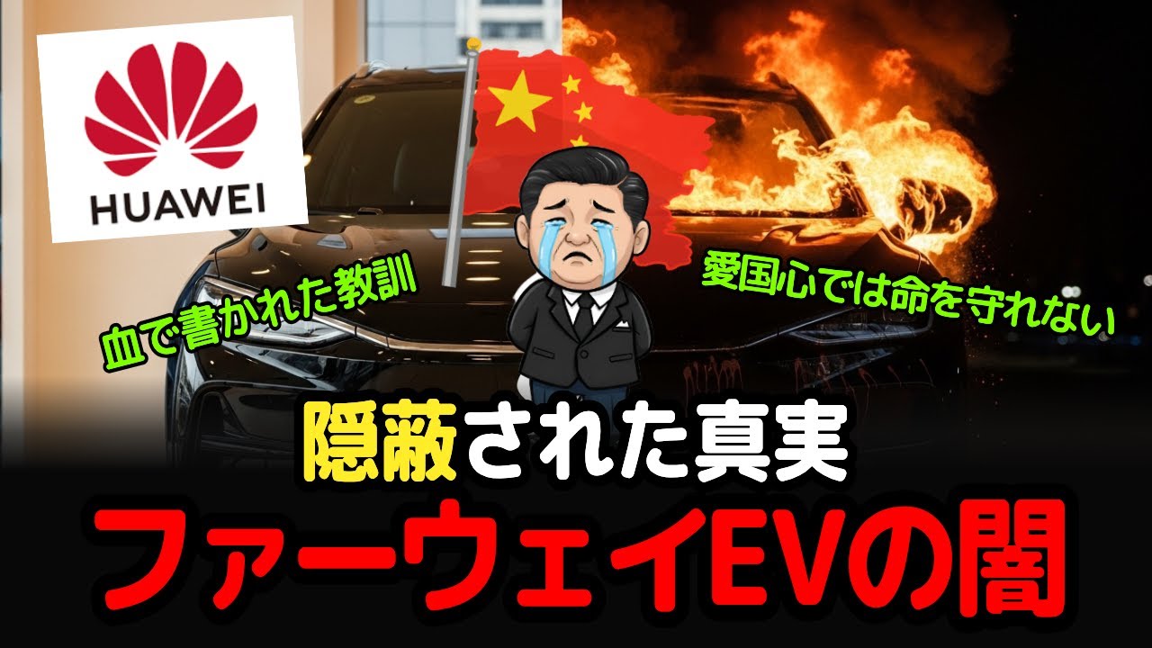 スッキリ解説、なぜファーウェイEVから逃げられなかったのか？消された政府文書の謎