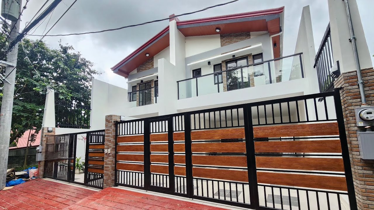 SPACIOUS BRANDNEW MODERN HOUSE AND LOT FOR SALE IN RANCHO 2 MARIKINA 💯 FLOOD FREE 